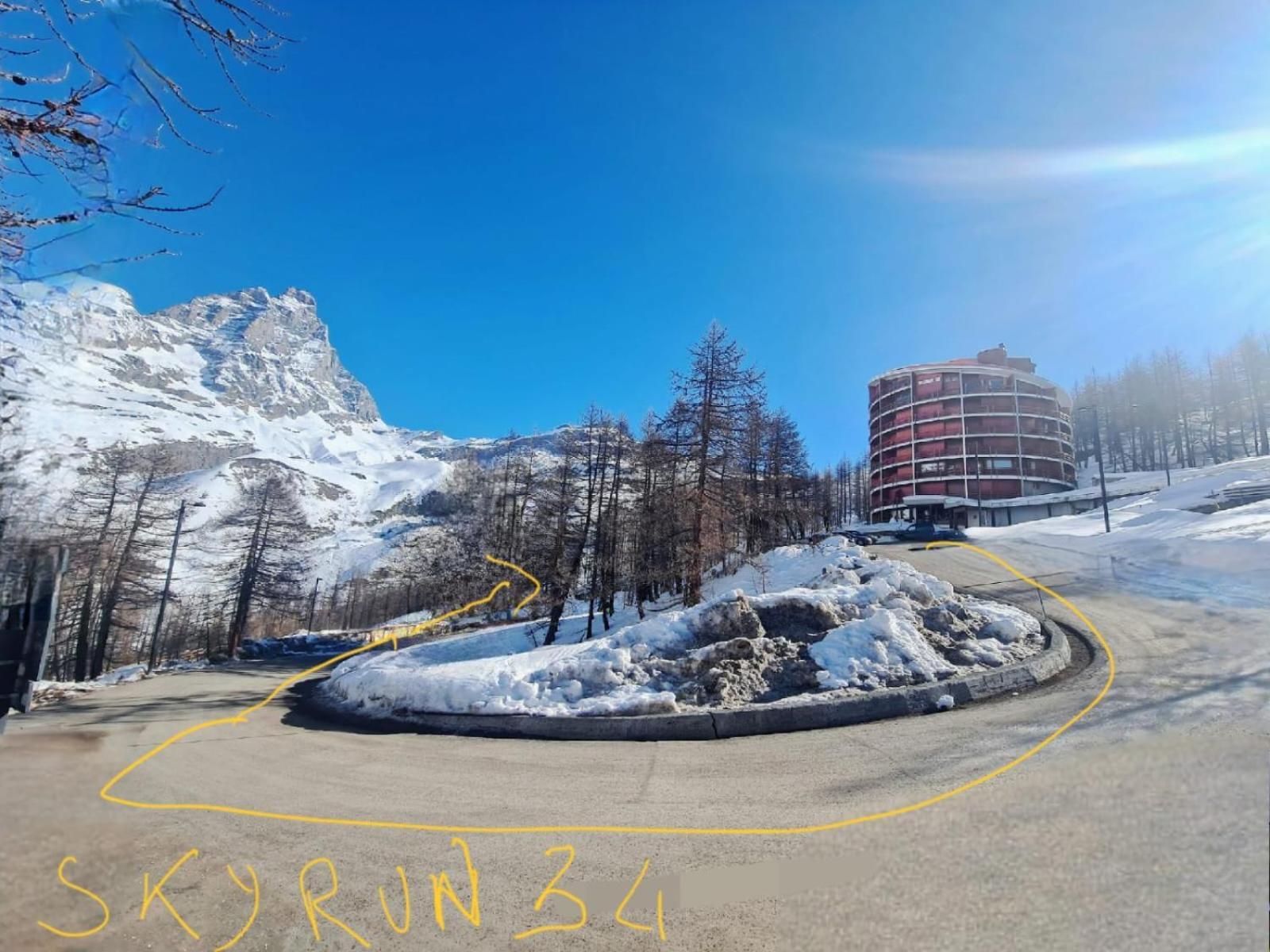 Apartmán Profumo Di Legno A Cielo Alto La Coquille Breuil-Cervinia Exteriér fotografie